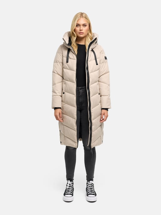 Navahoo Smacking Bear Women's Winter Quilted Coat – warm & elegant - Image 6
