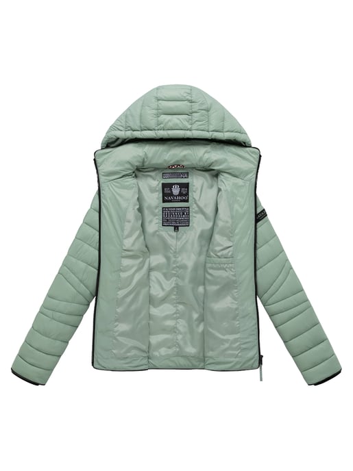 Navahoo Women’s Quilted Jacket Lulana – Lightweight, Trendy & Detachable Hood - Image 4