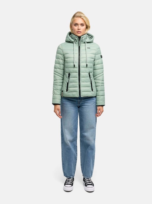 Navahoo Women’s Quilted Jacket Lulana – Lightweight, Trendy & Detachable Hood - Image 5