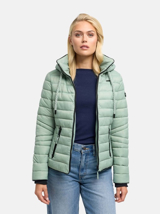 Navahoo Women’s Quilted Jacket Lulana – Lightweight, Trendy & Detachable Hood - Image 6
