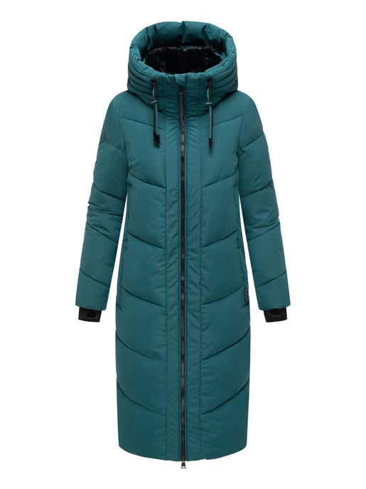 Marikoo Nadaree women’s winter coat – long, warm & hooded - Image 2