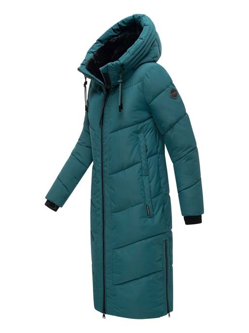 Marikoo Nadaree women’s winter coat – long, warm & hooded - Image 3