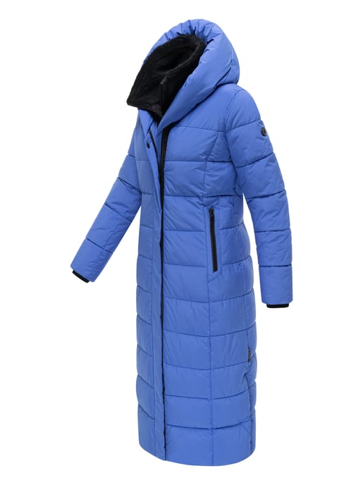 Marikoo women’s quilted coat Pakoraa with detachable teddy collar - Image 3