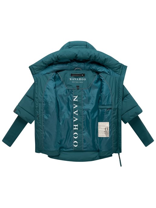 Navahoo Women’s Winter Quilted Jacket Lotusherz XIV – warm, functional & urban - Image 5