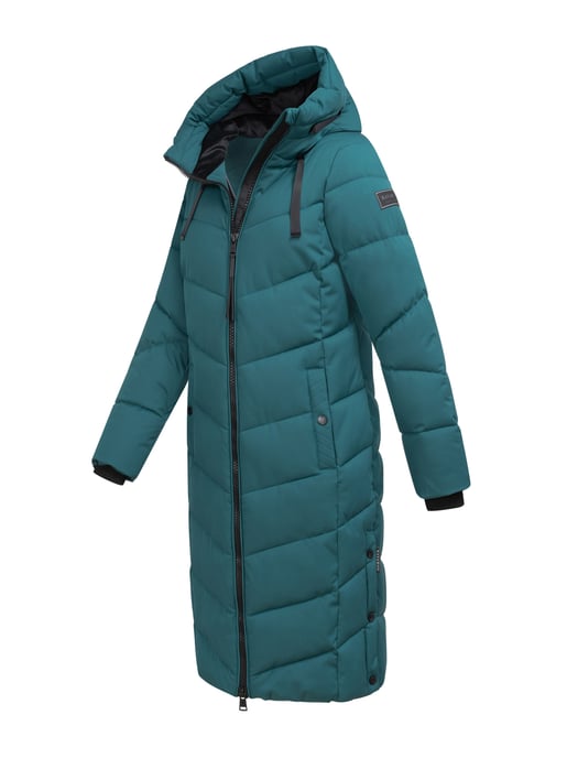 Navahoo Smacking Bear Women's Winter Quilted Coat – warm & elegant - Image 3