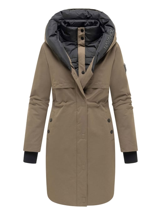 Navahoo dames winterjas Snowelf – Licht & Warm met magneetsluiting - Image 2