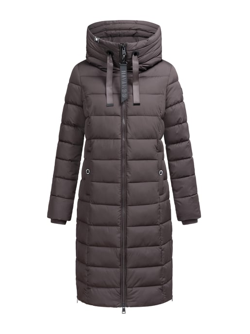 Navahoo Mondmädchen Women’s Winter Quilted Coat with Hood and Fleece Lining - Image 2