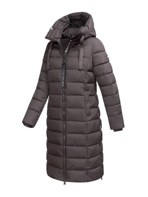 Navahoo Mondmädchen Women’s Winter Quilted Coat with Hood and Fleece Lining - Image 3