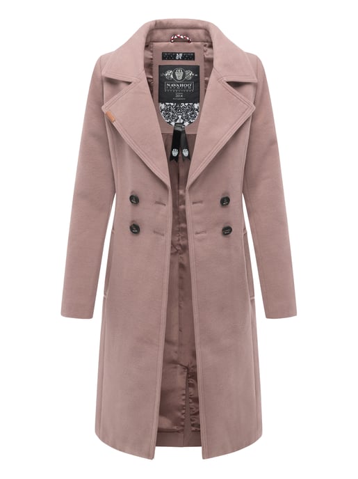 Navahoo Dames Trenchcoat Wooly – Premium Wintermantel met Elegante Pasvorm - Image 2