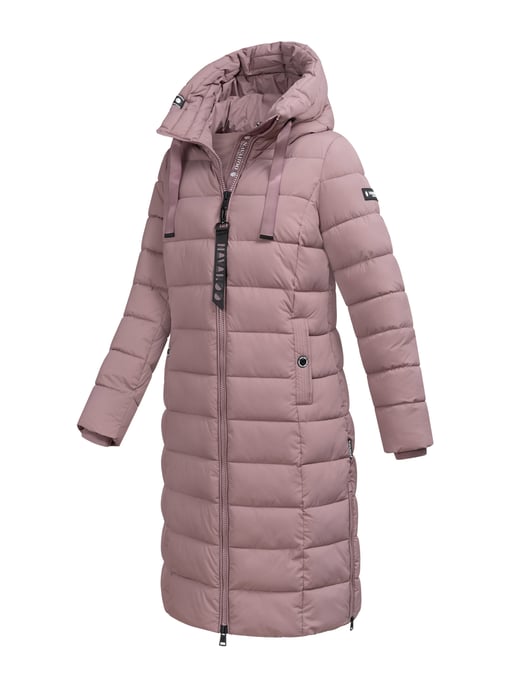 Navahoo Mondmädchen Women’s Winter Quilted Coat with Hood and Fleece Lining - Image 3