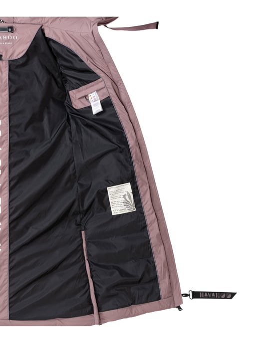 Navahoo Mondmädchen Women’s Winter Quilted Coat with Hood and Fleece Lining - Image 5