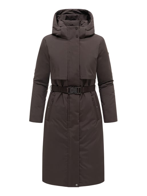 Navahoo dames winterparka WALDBUMMLER – weerbestendig & stijlvol met tailleceintuur - Image 2