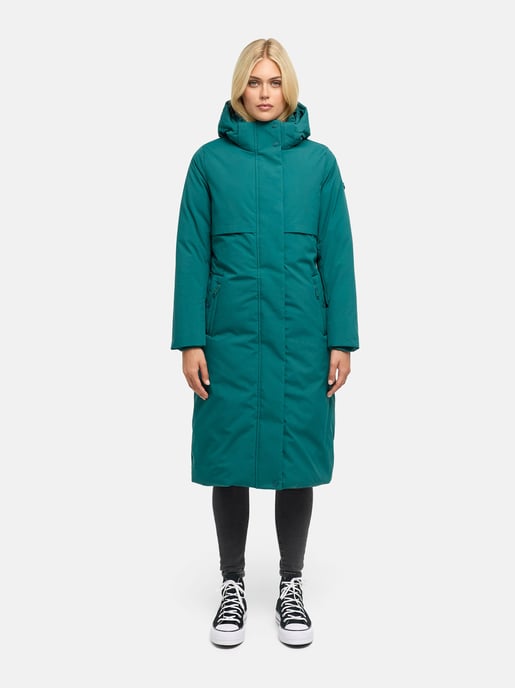 Navahoo dames winterparka WALDBUMMLER – weerbestendig & stijlvol met tailleceintuur - Image 6