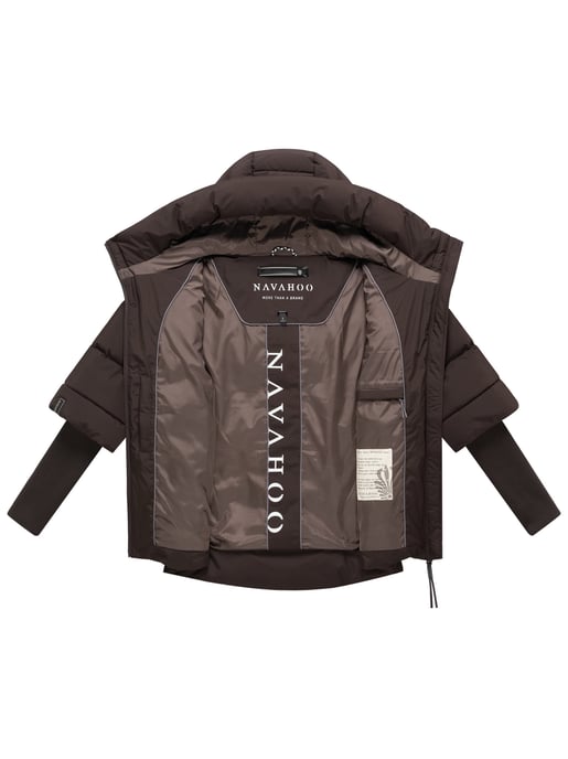 Navahoo Women’s Winter Quilted Jacket Lotusherz XIV – warm, functional & urban - Image 5