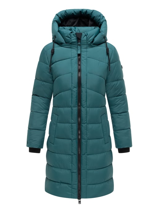 Marikoo women’s winter coat Kaltnäschen with detachable hood - Image 2