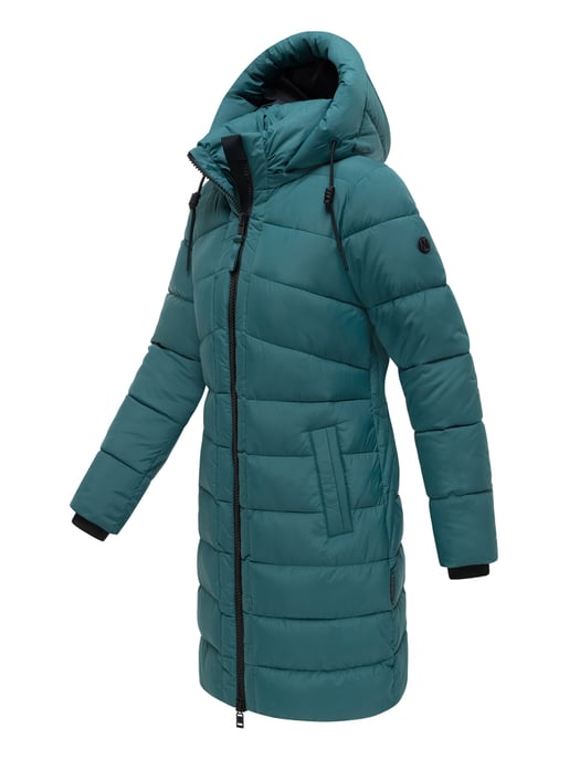 Marikoo women’s winter coat Kaltnäschen with detachable hood - Image 3