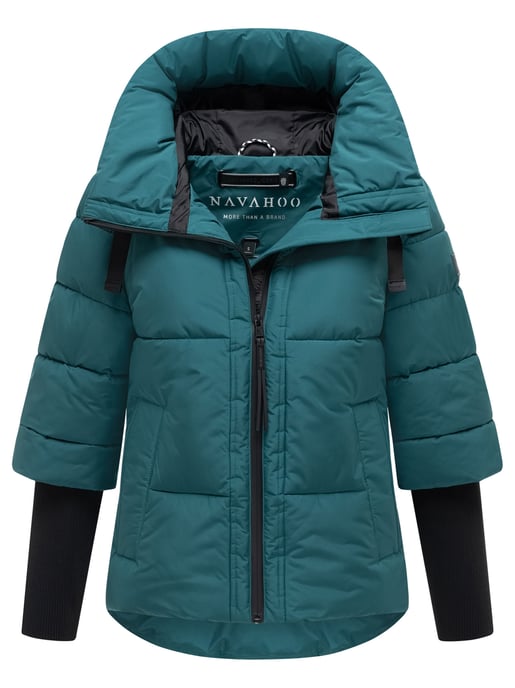 Navahoo Women’s Winter Quilted Jacket Lotusherz XIV – warm, functional & urban - Image 1