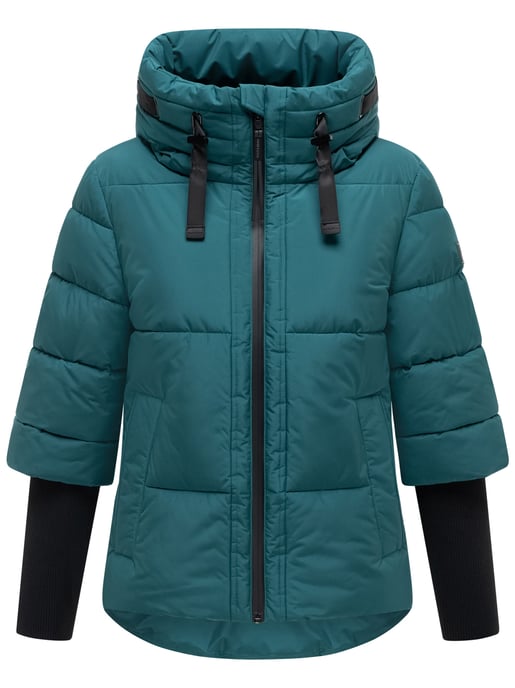 Navahoo Women’s Winter Quilted Jacket Lotusherz XIV – warm, functional & urban - Image 2