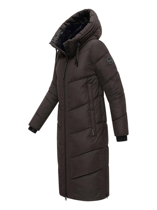 Marikoo Nadaree dames winterjas – lang, warm & met capuchon - Image 3