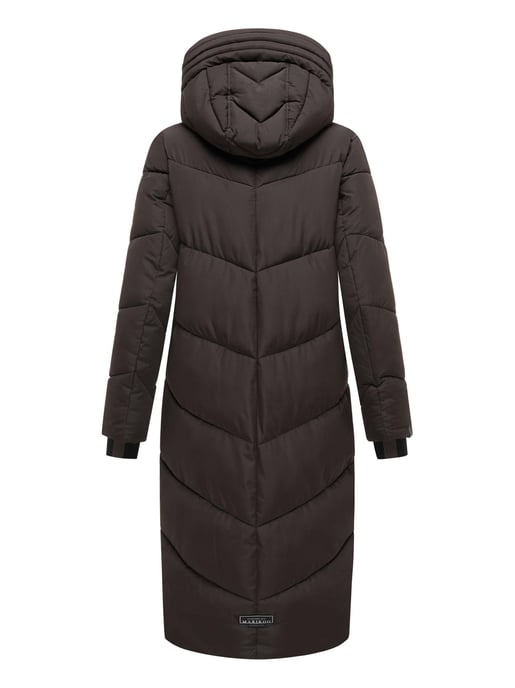 Marikoo Nadaree dames winterjas – lang, warm & met capuchon - Image 5