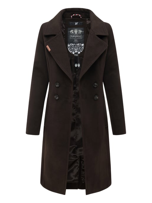 Navahoo Dames Trenchcoat Wooly – Premium Wintermantel met Elegante Pasvorm - Image 2