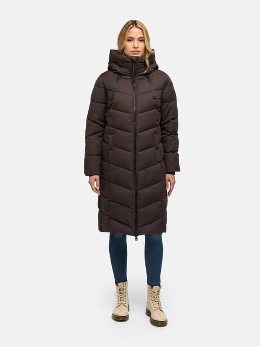 Navahoo Smacking Bear Women's Winter Quilted Coat – warm & elegant - Image 6
