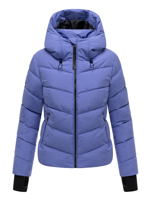 Marikoo women’s quilted jacket Yukanii with hood & feminine fit - Image 2