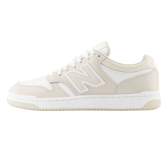 New Balance Leren sportschoenen voor dames, maat 480 (Wit/Beige) - Image 3