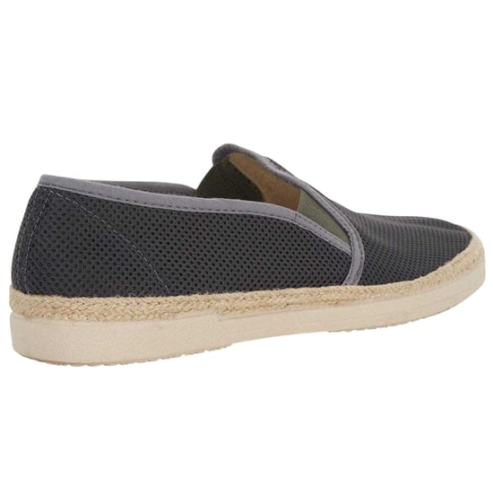 Dune London Mens Le Ferdo Textured Espadrilles (Grey) - Image 2