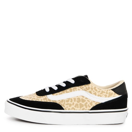 Vans Brooklyn canvas platformschoenen voor kinderen (Zwart/luipaard) - Image 2