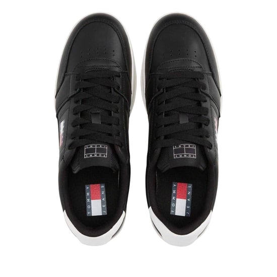 Tommy Jeans Heren The Greenwich-sportschoenen (Zwart, Wit) - Image 4