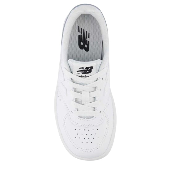 New Balance Childrens/Kids 480 Leather Flat Trainers (White) - Image 3