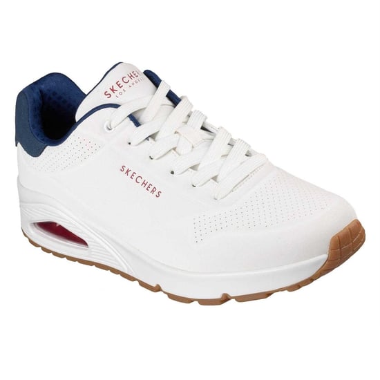 Skechers Mens Uno Stand On Air Skech-Air Trainers (White) - Image 5