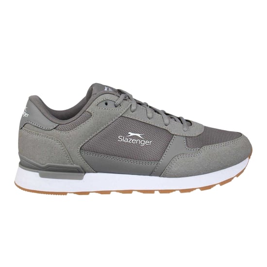 Slazenger Alford lage herensneakers (Grijs) - Image 1