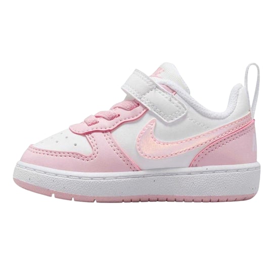 Nike Borough leren sportschoenen voor kinderen/jongeren (Wit/Roze) - Image 3