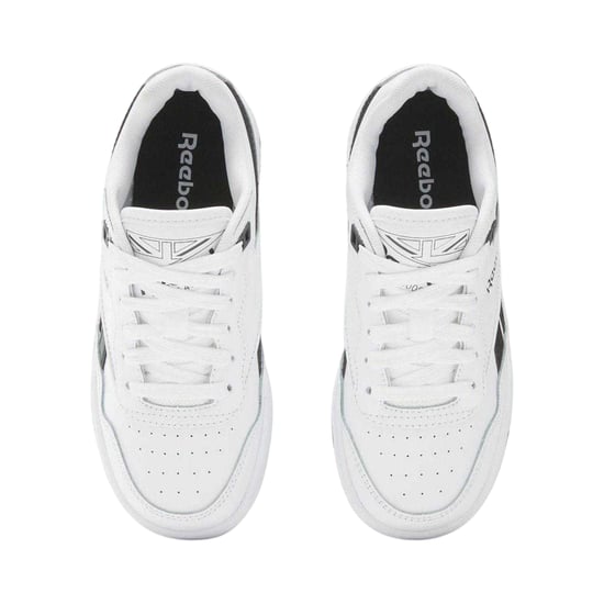 Reebok Barn/Kids 4000 II Barbie-sneakers i läder (Vit/Svart) - Image 3