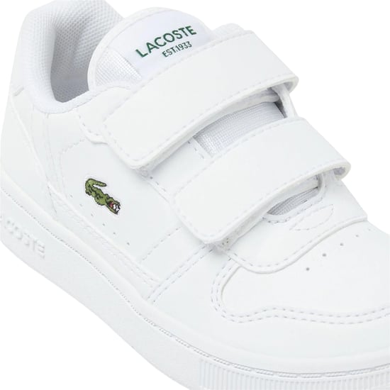 Lacoste Childrens/Kids T-Clip Set Trainers (White) - Image 6