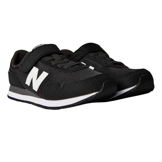 New Balance Kinder-/jeugdschoenen 323 Leren sportschoenen (Zwart, Wit) - Image 4
