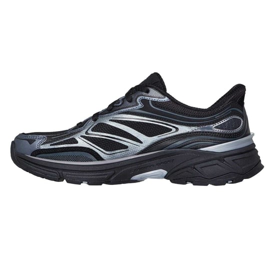 Skechers Metallic instapschoenen voor dames (Zwart) - Image 2