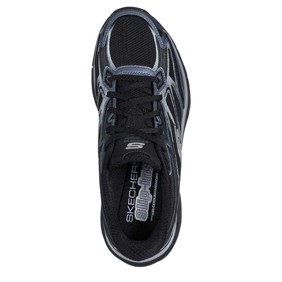 Skechers Metallic instapschoenen voor dames (Zwart) - Image 3