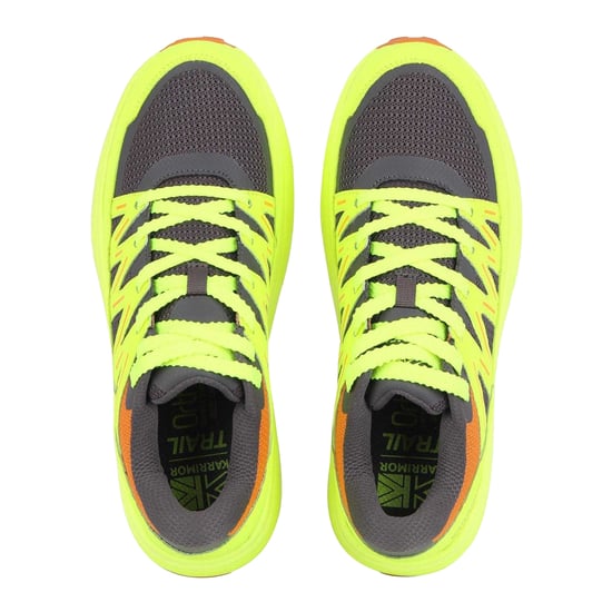 Karrimor Ortholite-sportschoenen voor heren (Grijs/Geel) - Image 3