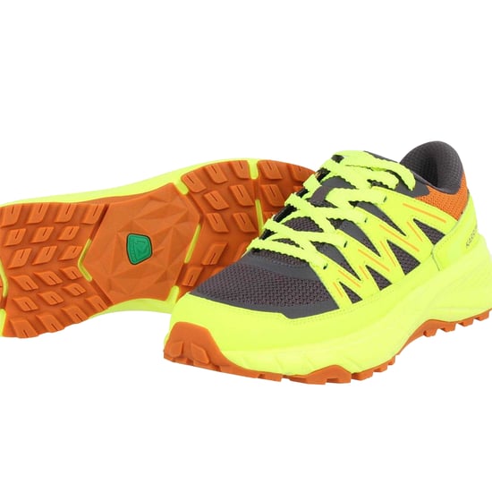 Karrimor Ortholite-sportschoenen voor heren (Grijs/Geel) - Image 4