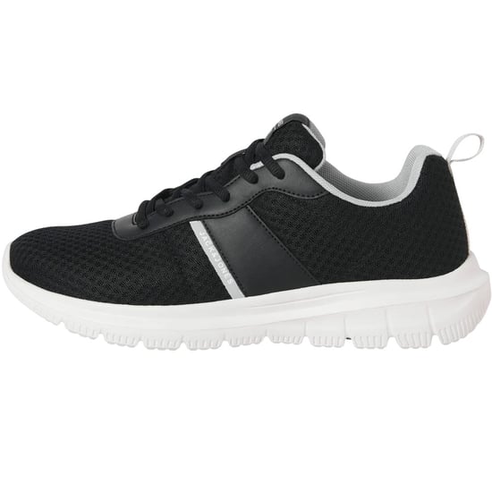 Jack And Jones Mens Taylor Mesh Trainers (Black) - Image 2