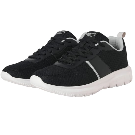 Jack And Jones Mens Taylor Mesh Trainers (Black) - Image 4