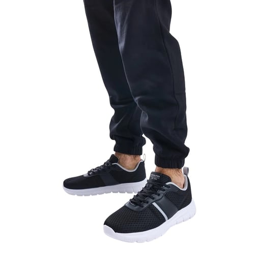 Jack And Jones Mens Taylor Mesh Trainers (Black) - Image 6