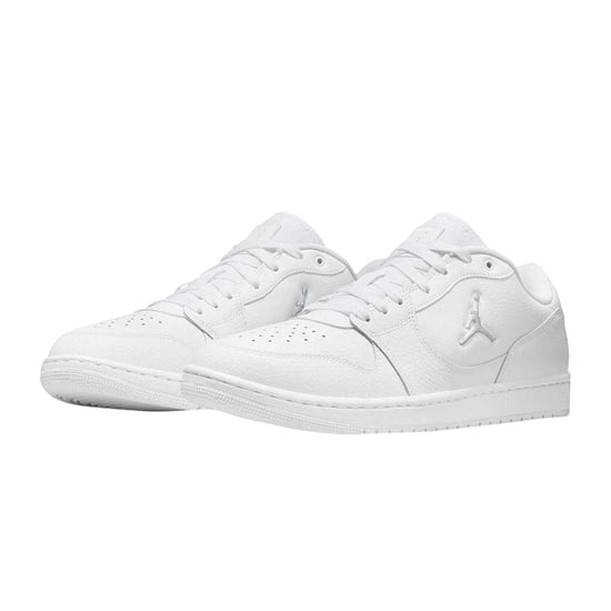 Nike Air Jordan Court Connect leren sportschoenen voor heren (Wit) - Image 5