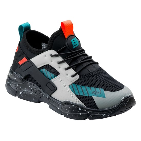 Bejo Kinder/Kinder Slikter Trainers (Zwart/Grijs) - Image 3