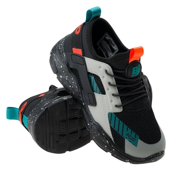 Bejo Kinder/Kinder Slikter Trainers (Zwart/Grijs) - Image 6