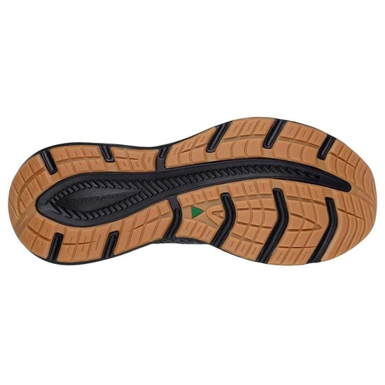 Skechers Mens Knitted Slip-In Trainers (Black) - Image 4