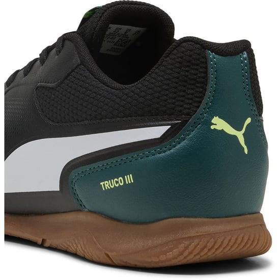 Men's Puma Truco Iii Indoor Football Boots in Puma Black-Fi - Image 5